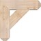 Ekena Millwork Traditional Craftsman Smooth Bracket w/ Offset Brace, Douglas Fir, 7 1/2"W x 24"D x 24"H BKT0806X24X24TRA04SDF - alternate 3